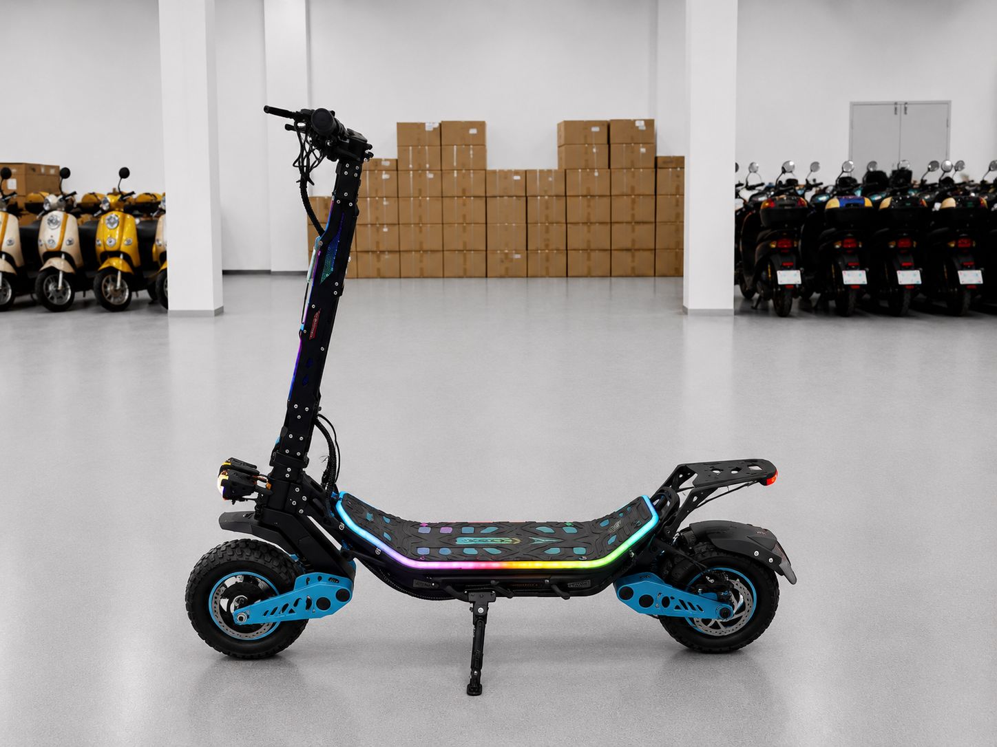 Patinete Elétrico Off-Road (Som Embutido)
