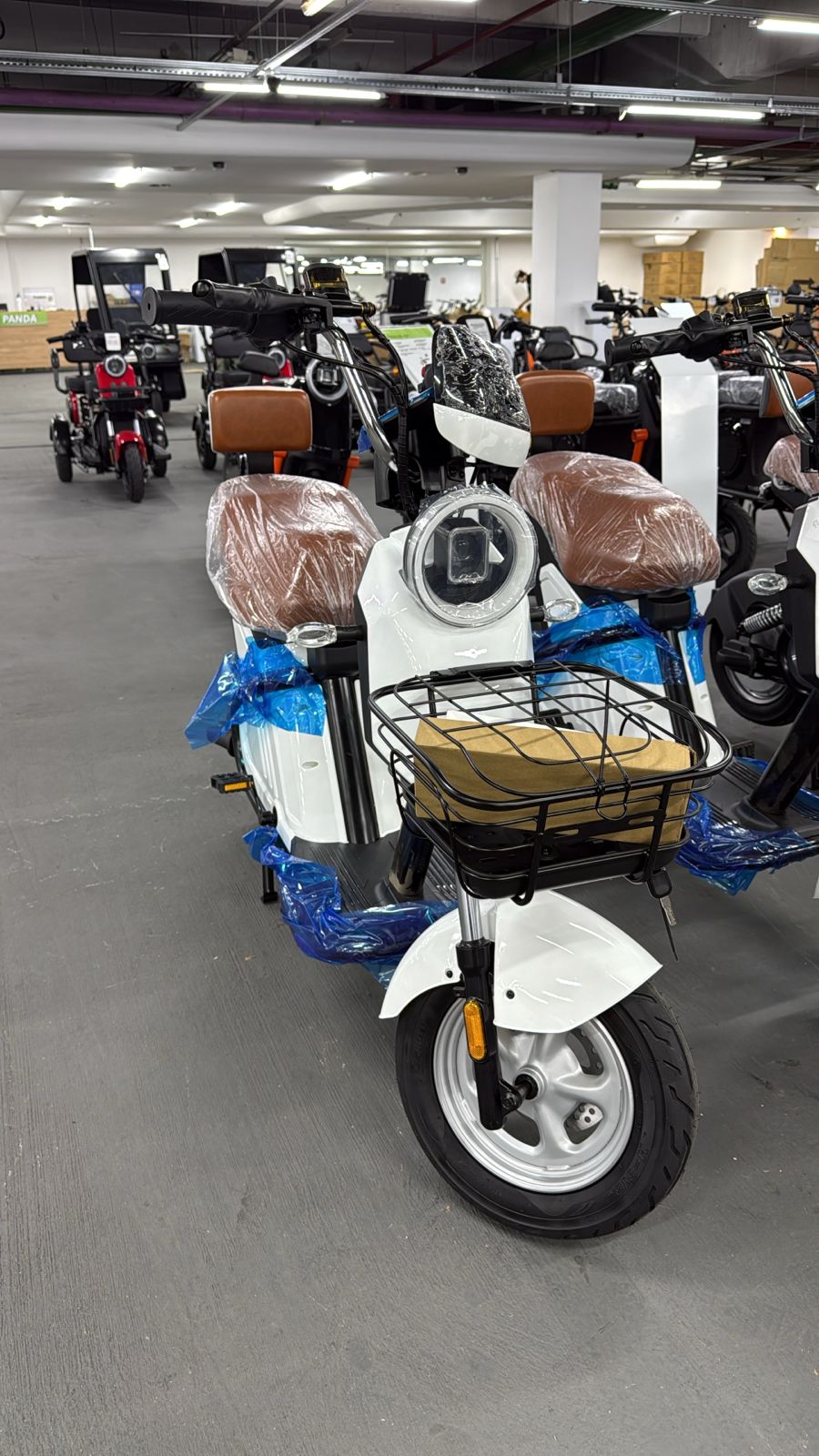 Scooter Elétrica Retrô Classic 2 Lugares
