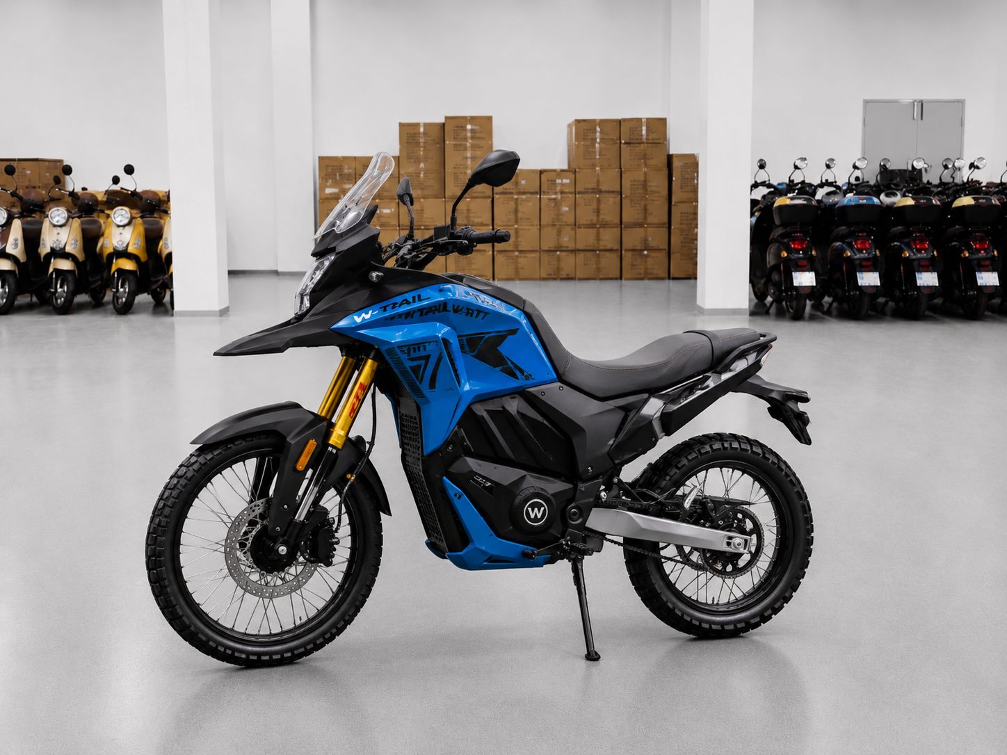 Moto Elétrica W-Trail Adventure